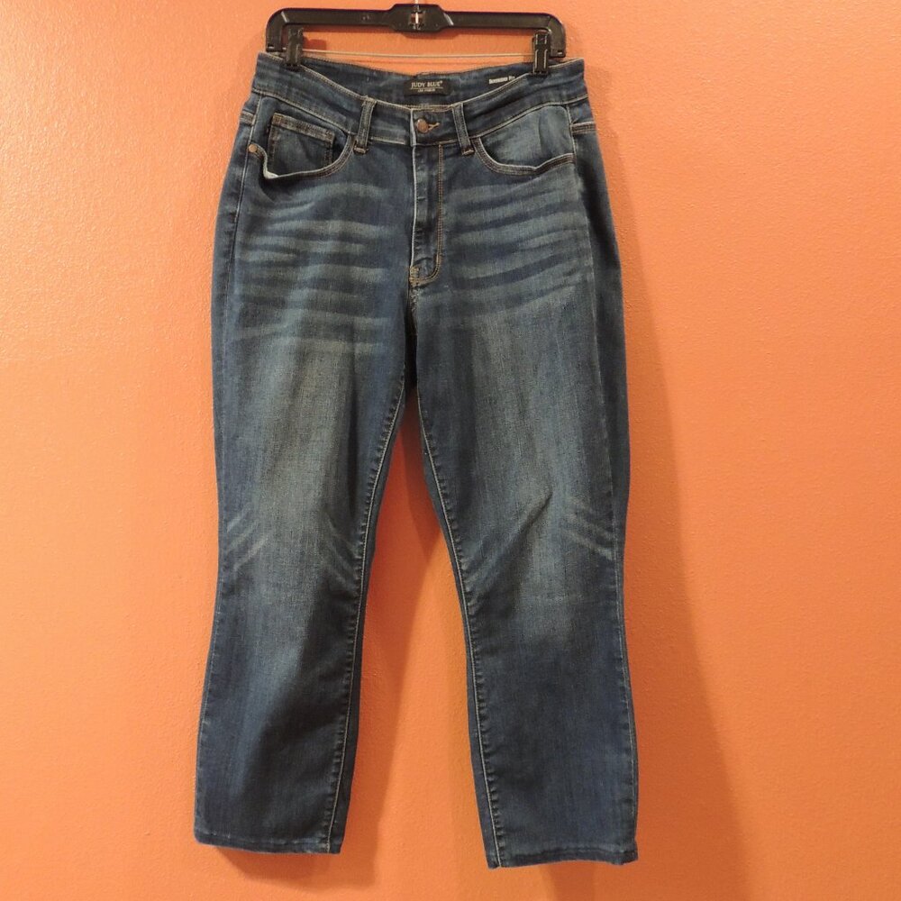 Judy Blue Jeans Woman Size 14W Pockets Denim Outdoor Work Play Party Fun Jeans